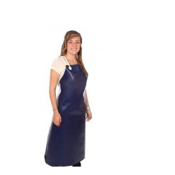DELANTAL PVC AZUL 110X70 MM