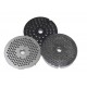 PLACA INOX Nº 22, VARIOS TALADROS
