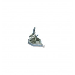 HAMBURGUESERA 2 SENOS ALUMINIO OVAL
