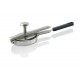 HAMBURGUESERA 1 SENO INOX OVAL