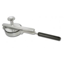 HAMBURGUESERA 1 SENO INOX REDONDA